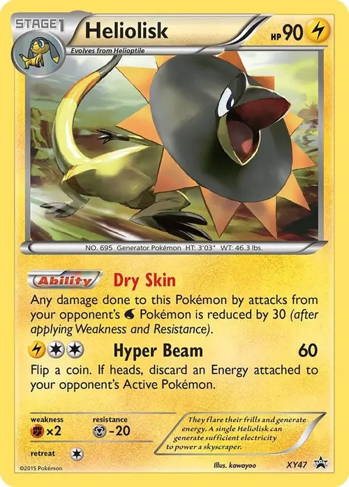 Heliolisk - XY47 card art