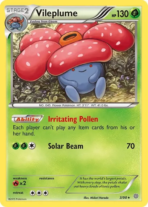 Vileplume card art