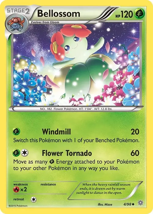 Bellossom card art