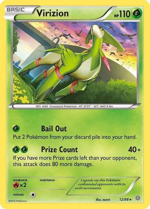 Virizion card art