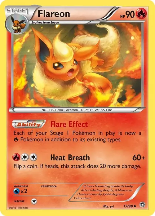 Flareon card art