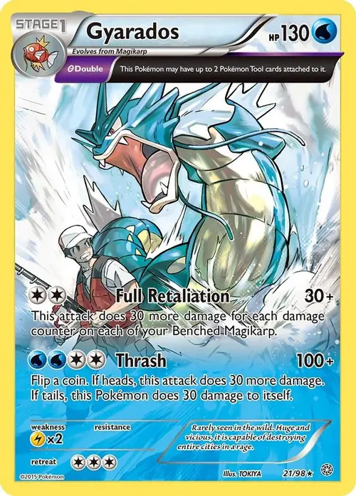 Gyarados (21) card art