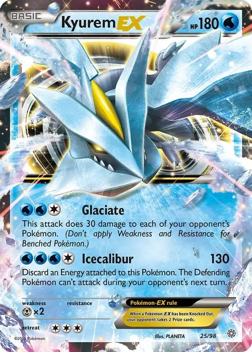 Kyurem EX card art