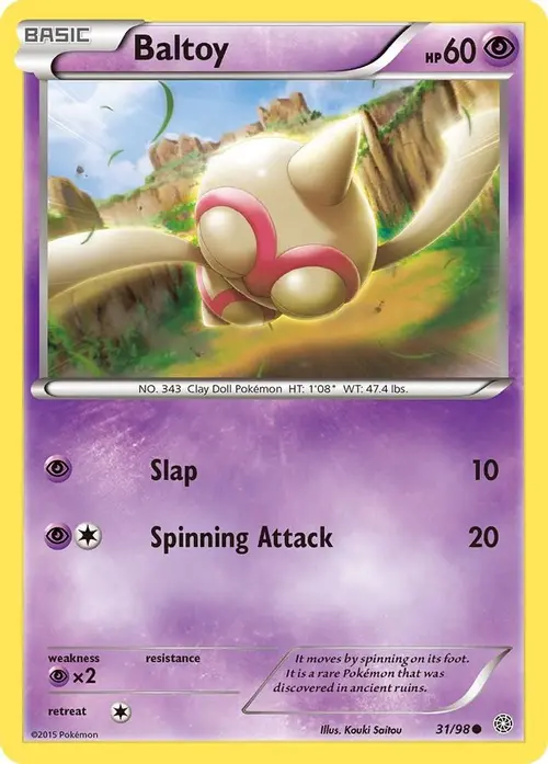Baltoy (31) card art