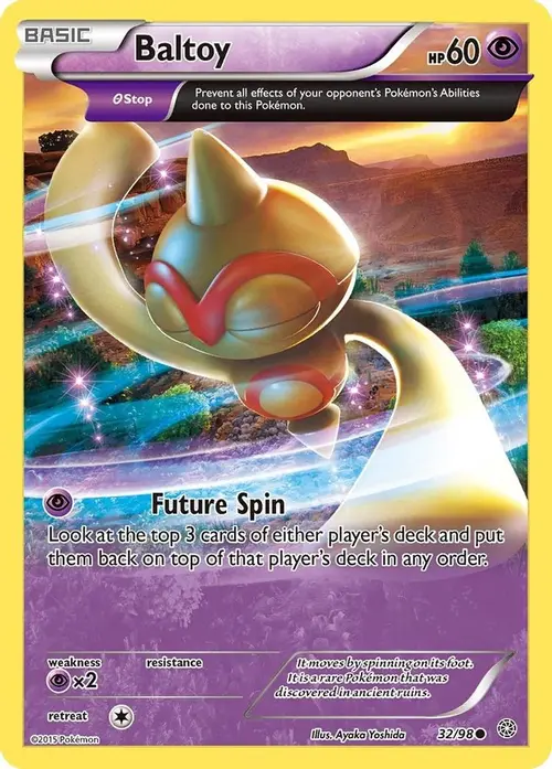 Baltoy (32) card art