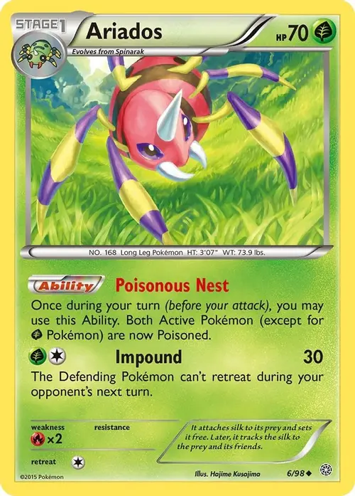 Ariados card art