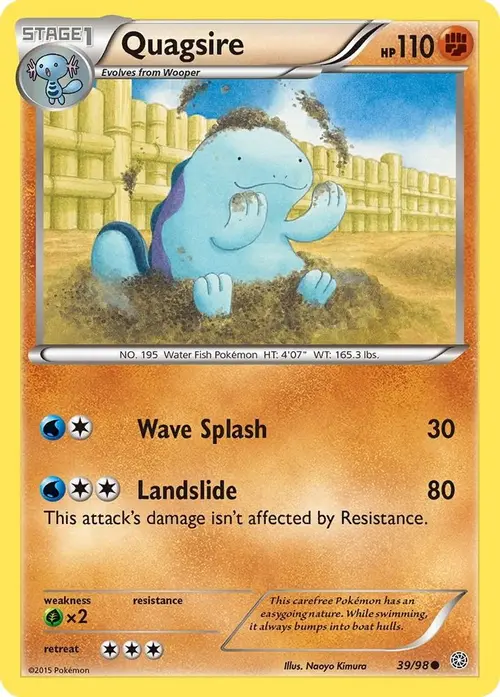 Quagsire card art