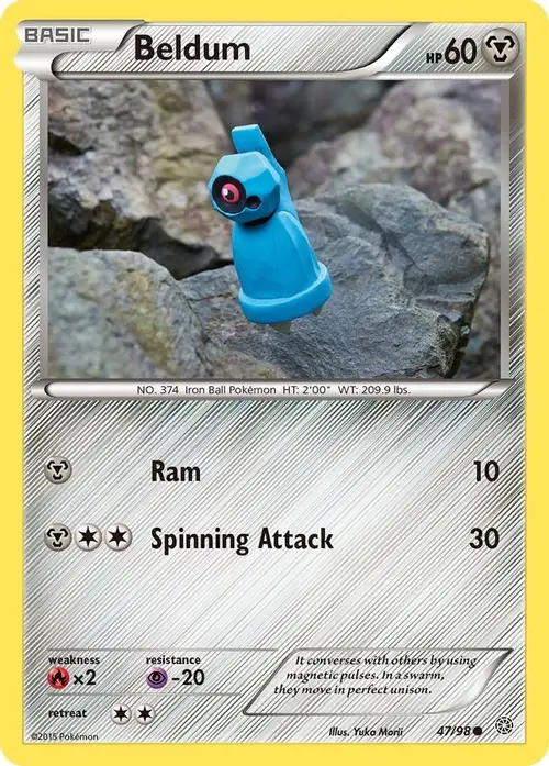 Beldum card art