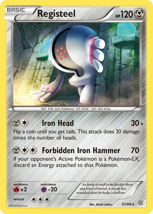 Registeel card art