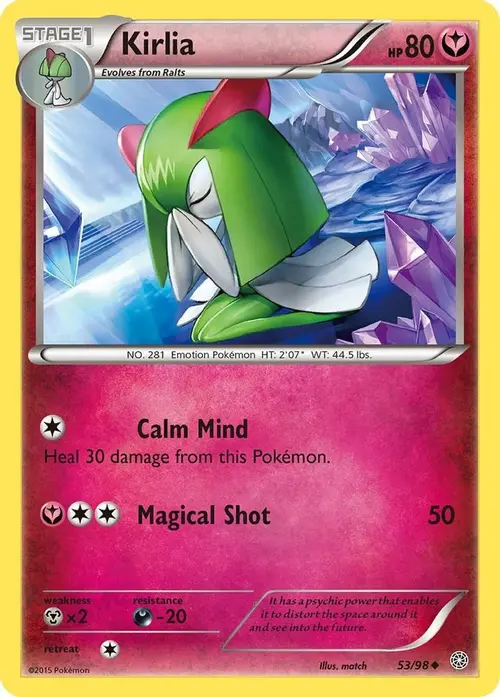 Kirlia card art