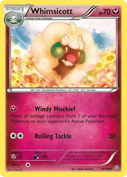Whimsicott card art