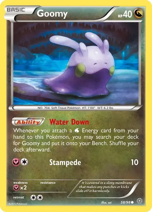 Goomy card art