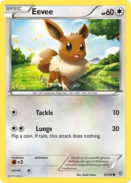 Eevee card art