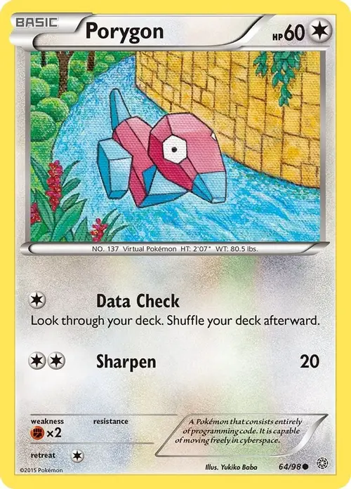 Porygon card art