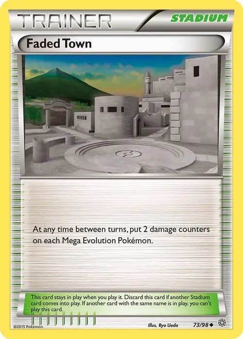 Faded Town card art