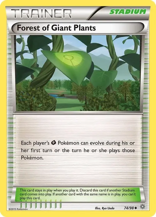 Forest of Giant Plants card art