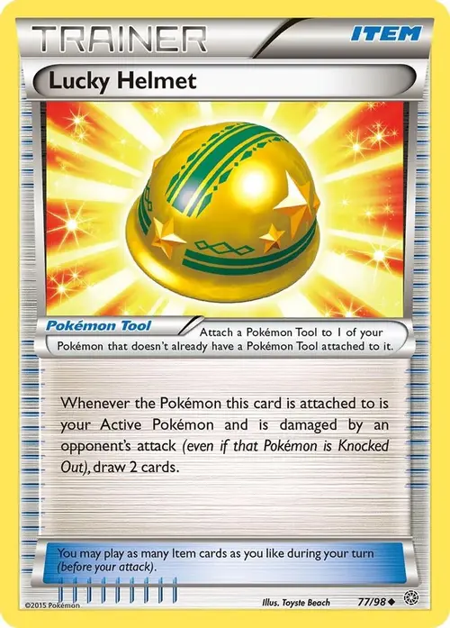 Lucky Helmet card art