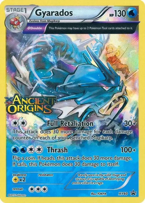 Gyarados - XY60 (Prerelease) card art