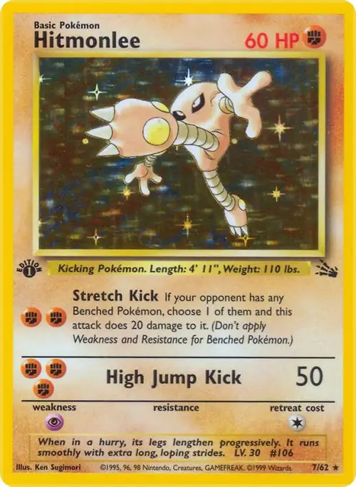 Hitmonlee (7) card art