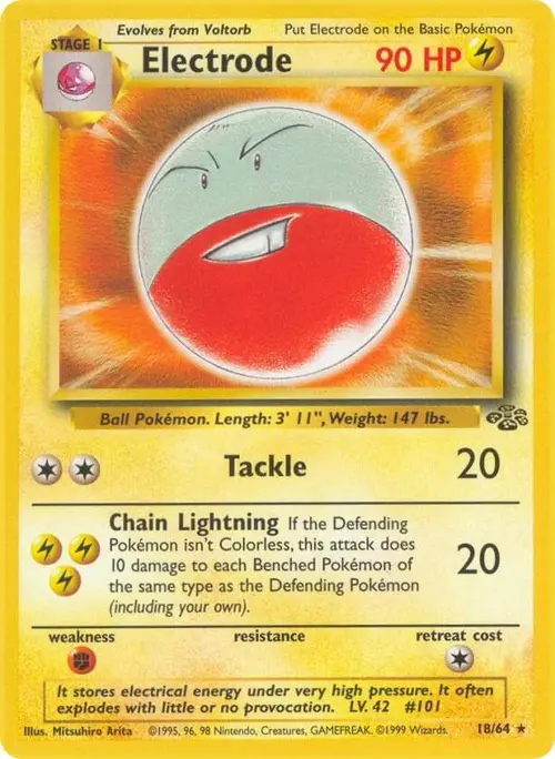 Electrode (18) card art