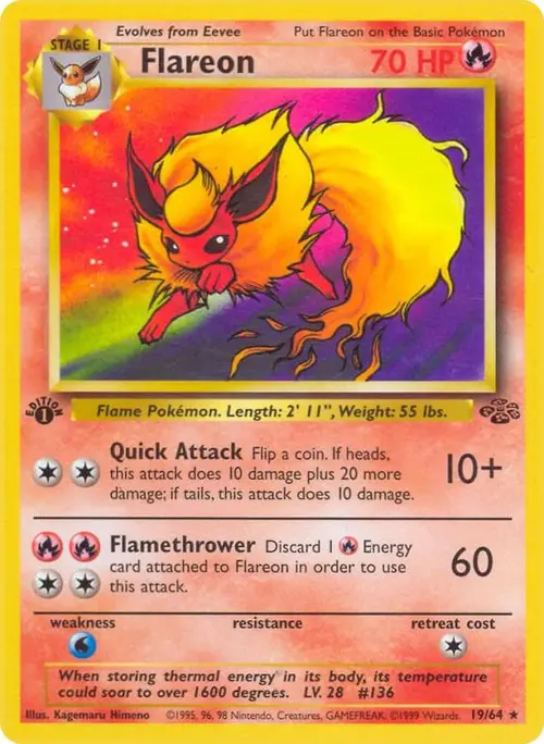 Flareon (19) card art