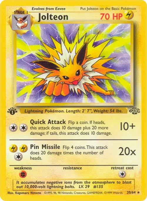 Jolteon (20) card art