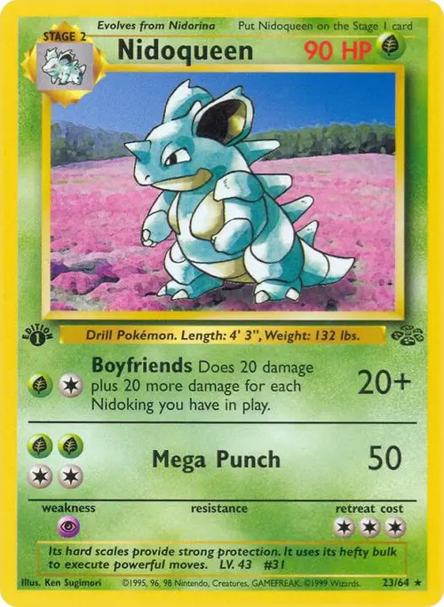 Nidoqueen (23) card art