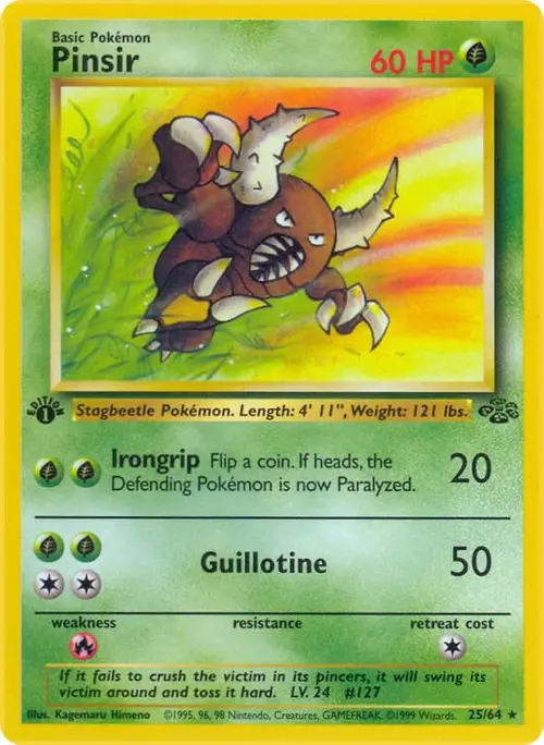 Pinsir (25) card art