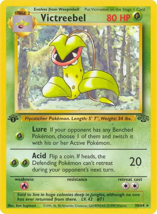 Victreebel (30) card art