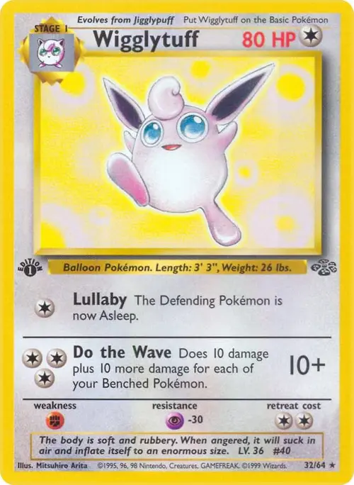 Wigglytuff (32) card art