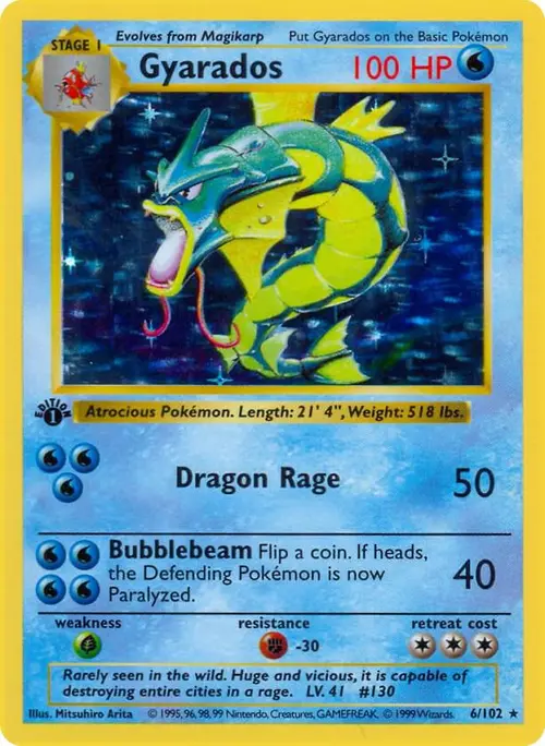 Gyarados card art