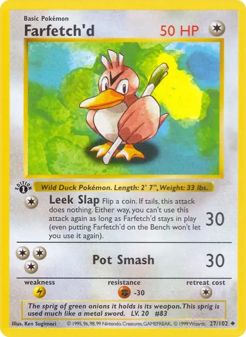 Farfetch'd card art