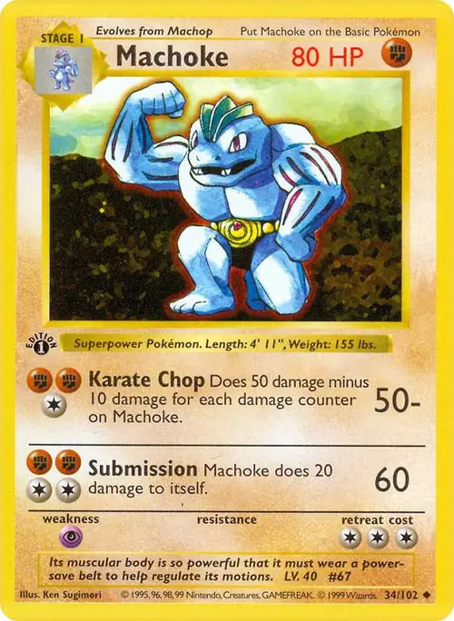 Machoke card art