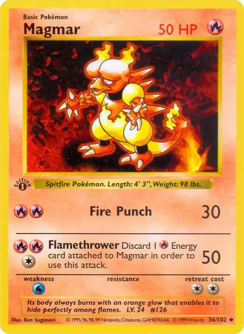 Magmar card art