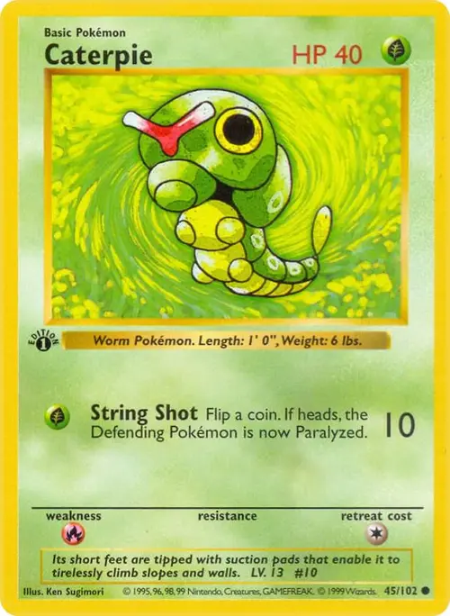 Caterpie card art