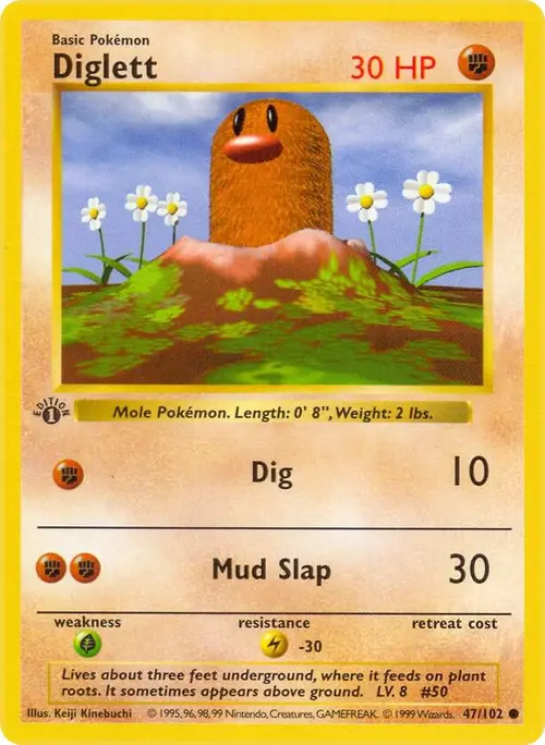 Diglett card art
