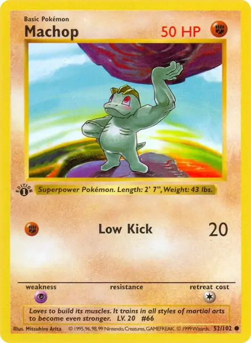 Machop card art