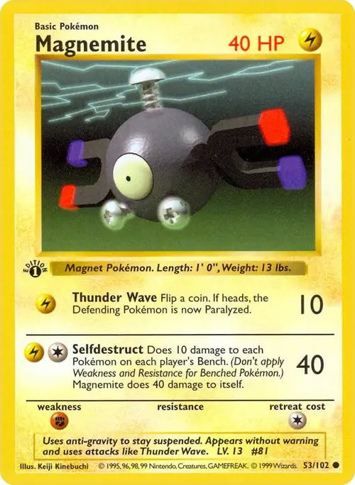 Magnemite card art
