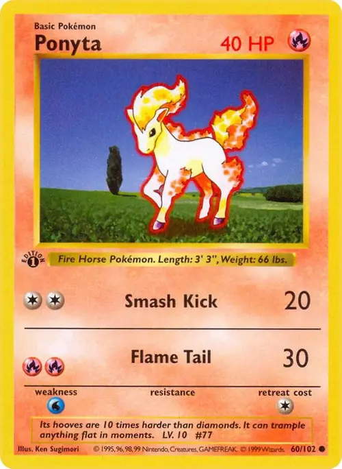 Ponyta card art