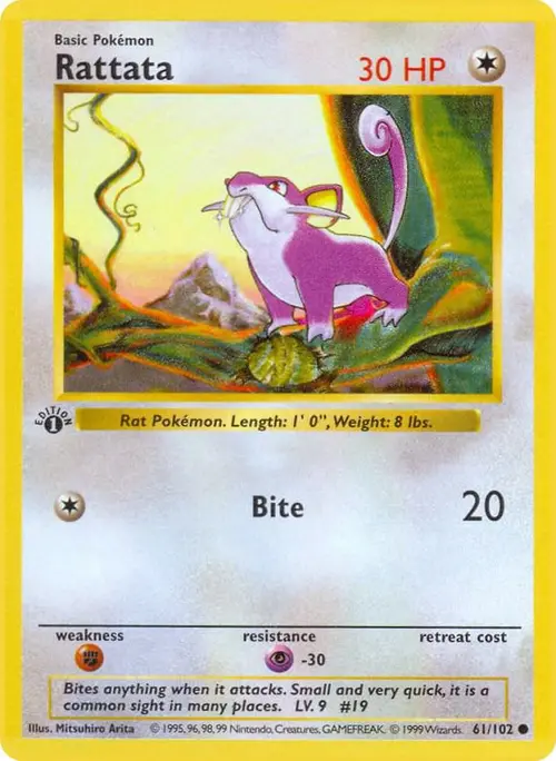 Rattata card art