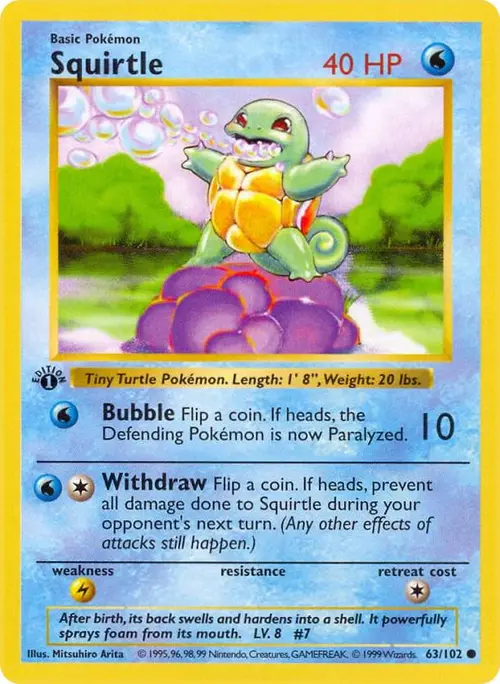 Squirtle card art