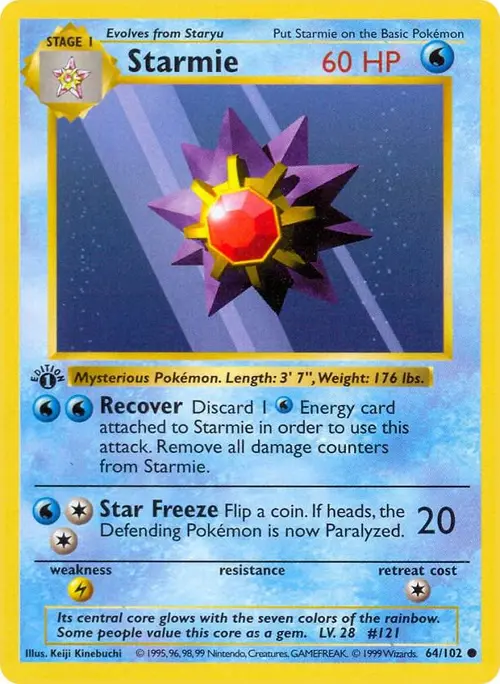 Starmie card art