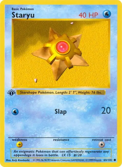 Staryu card art
