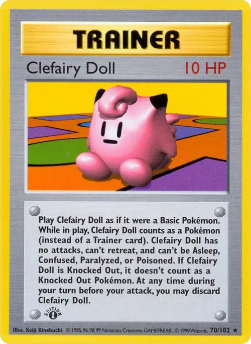 Clefairy Doll card art