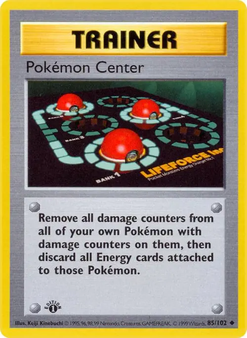 Pokemon Center card art