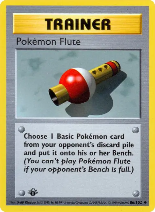 Pokemon Flute card art
