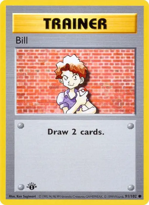 Bill card art