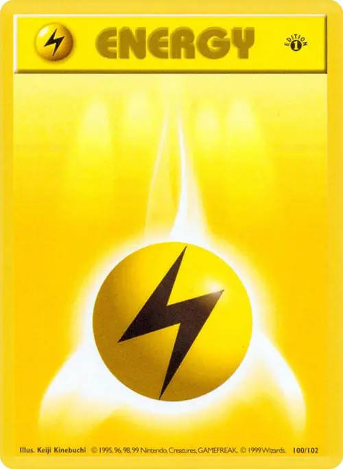 Lightning Energy card art