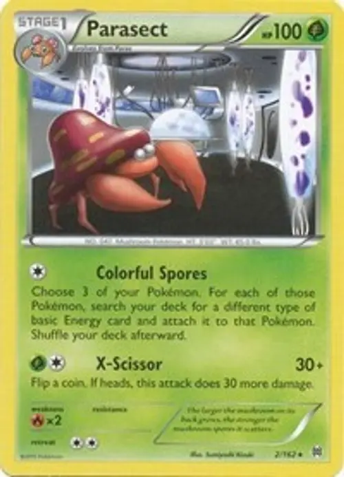 Parasect card art