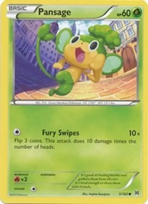 Pansage card art